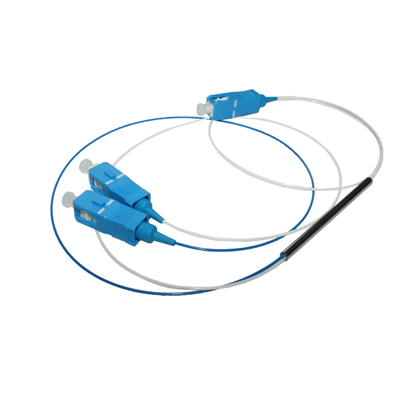 PLC Splitter 1*2 SM G657A SC/PC Steel Tube Type