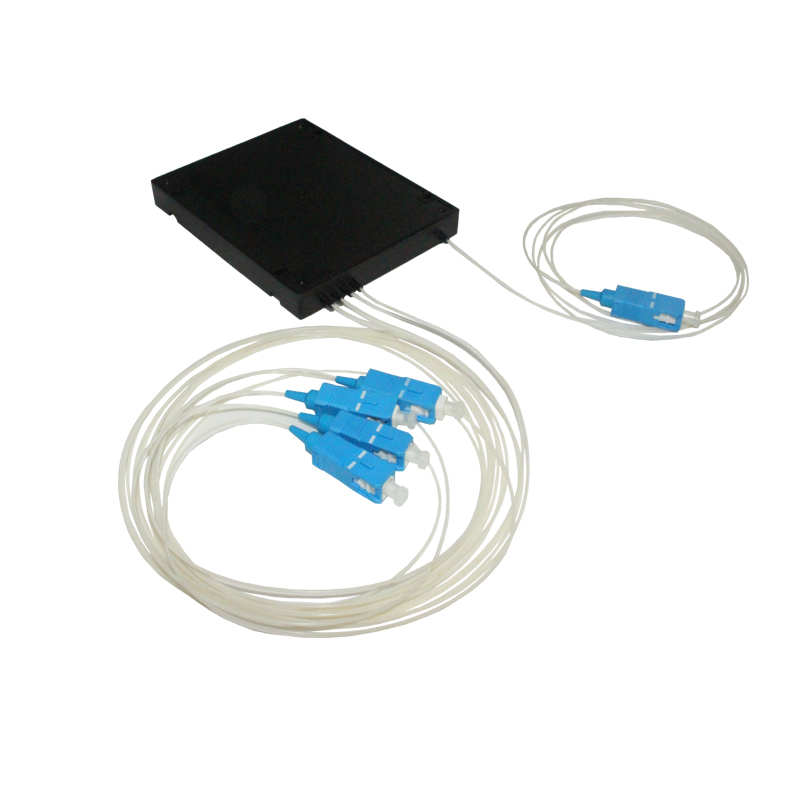 PLC Splitter 1*4 SM G657A SC/PC ABS Box Type