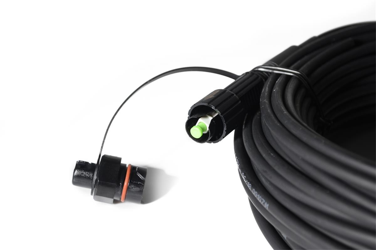FTTA Outdoor Cable IP68 Mini SC/APC Assembly