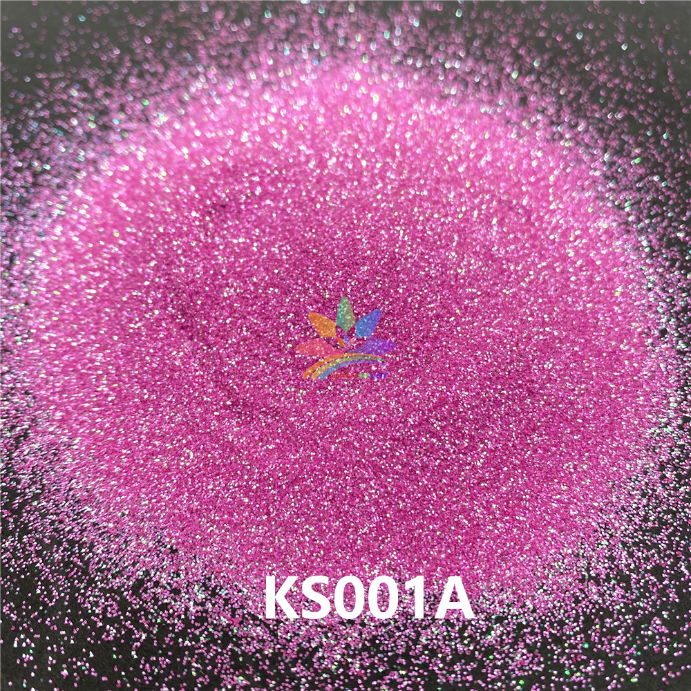 1/128 -1/8 KS-C49 Shimmer Cosmetic Rainbow Iridescent Fine Powder Makeup White Loose Glitter Spangle Dust for tumbler