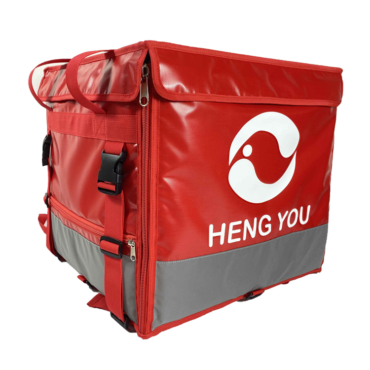 Fashionable waterproof thermal food delivery bag
