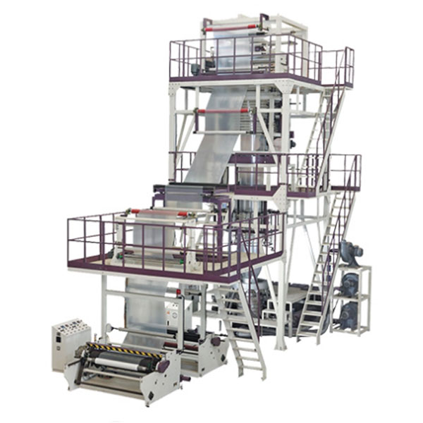 Multi layers coextrusion film blowing machine (5 layers)