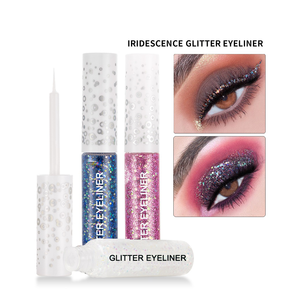 How to Use Liquid Coloured Glitter Waterproof Eyeliner