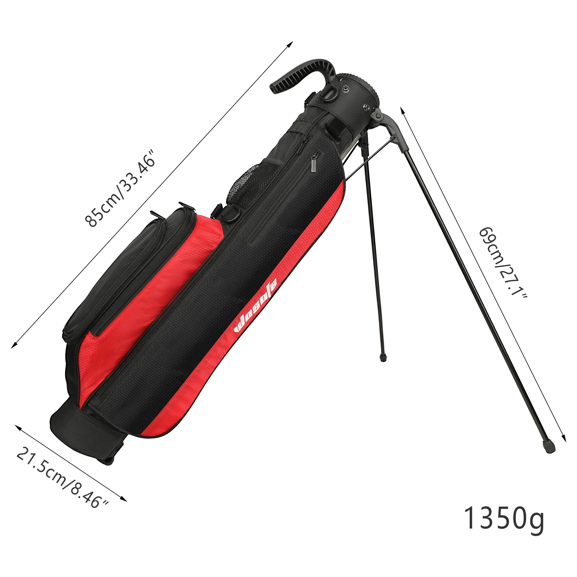 Golf Stand Bag-Size