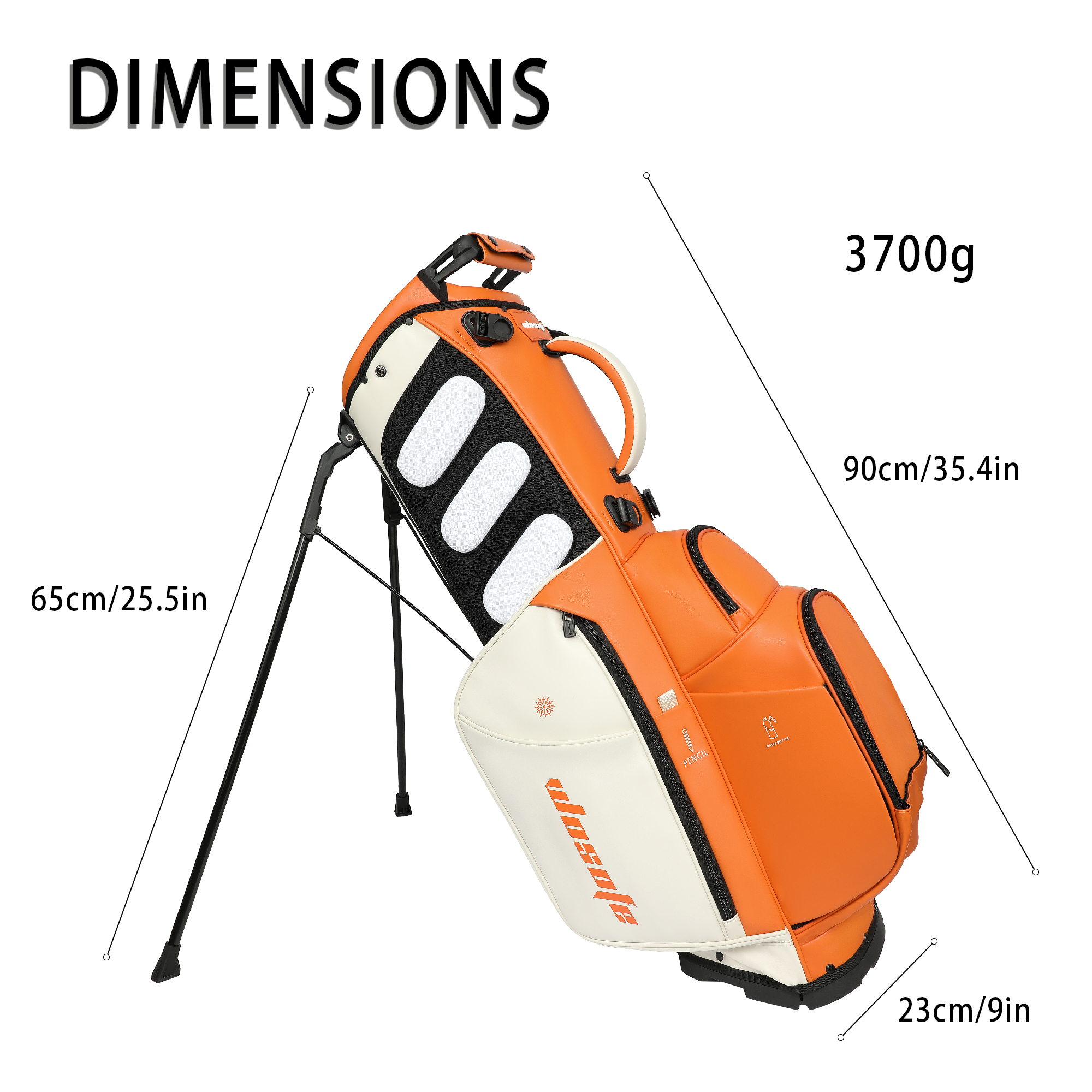 Golf Stand Bag-Szie