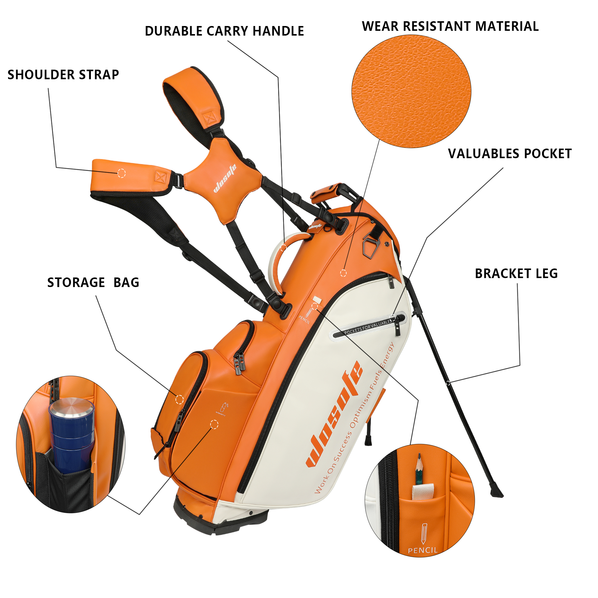 Golf Stand Bag-Feature