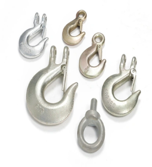 Multiple Forged Steel Hooks in Different Sizes