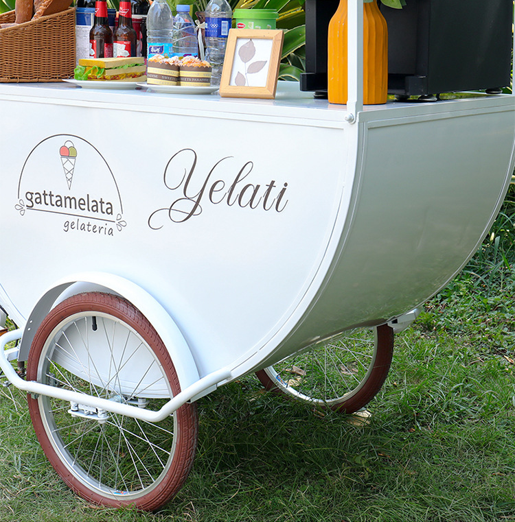outdoor food cart with wheels